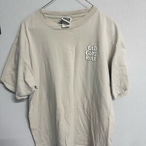 Men's Beige T-Shirt